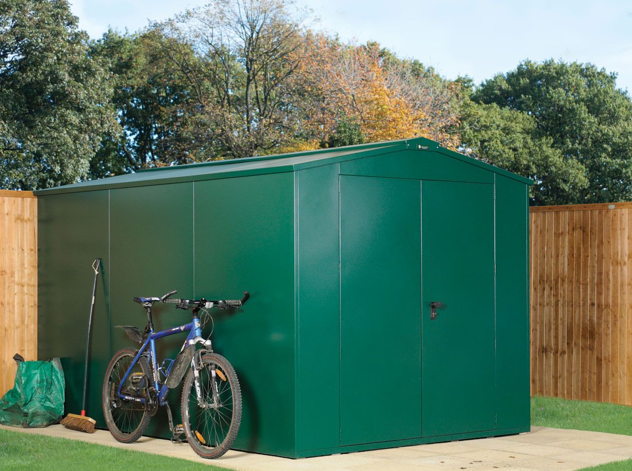 7x11 Metal Shed (The Gladiator P1) - Police Preferred Specification