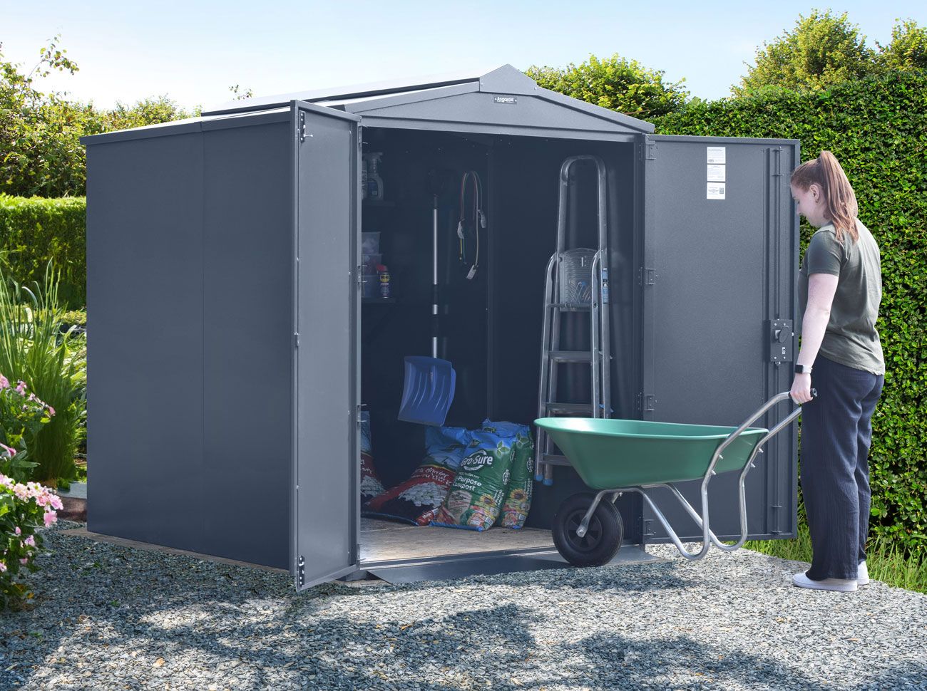 5x7 Metal Shed (The Centurion) - Police Preferred Specification