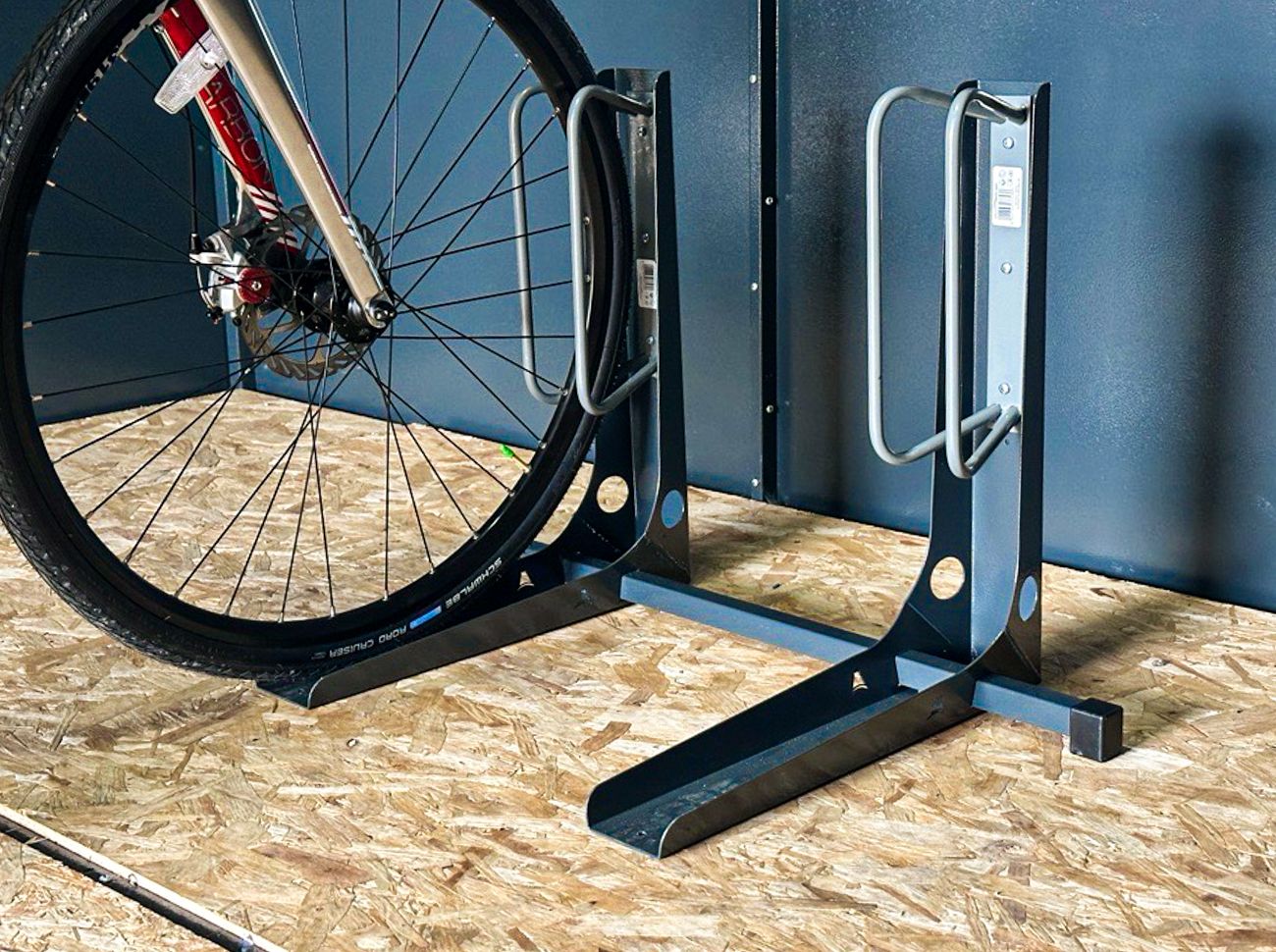 Adjustable Freestanding Double Bike Stand