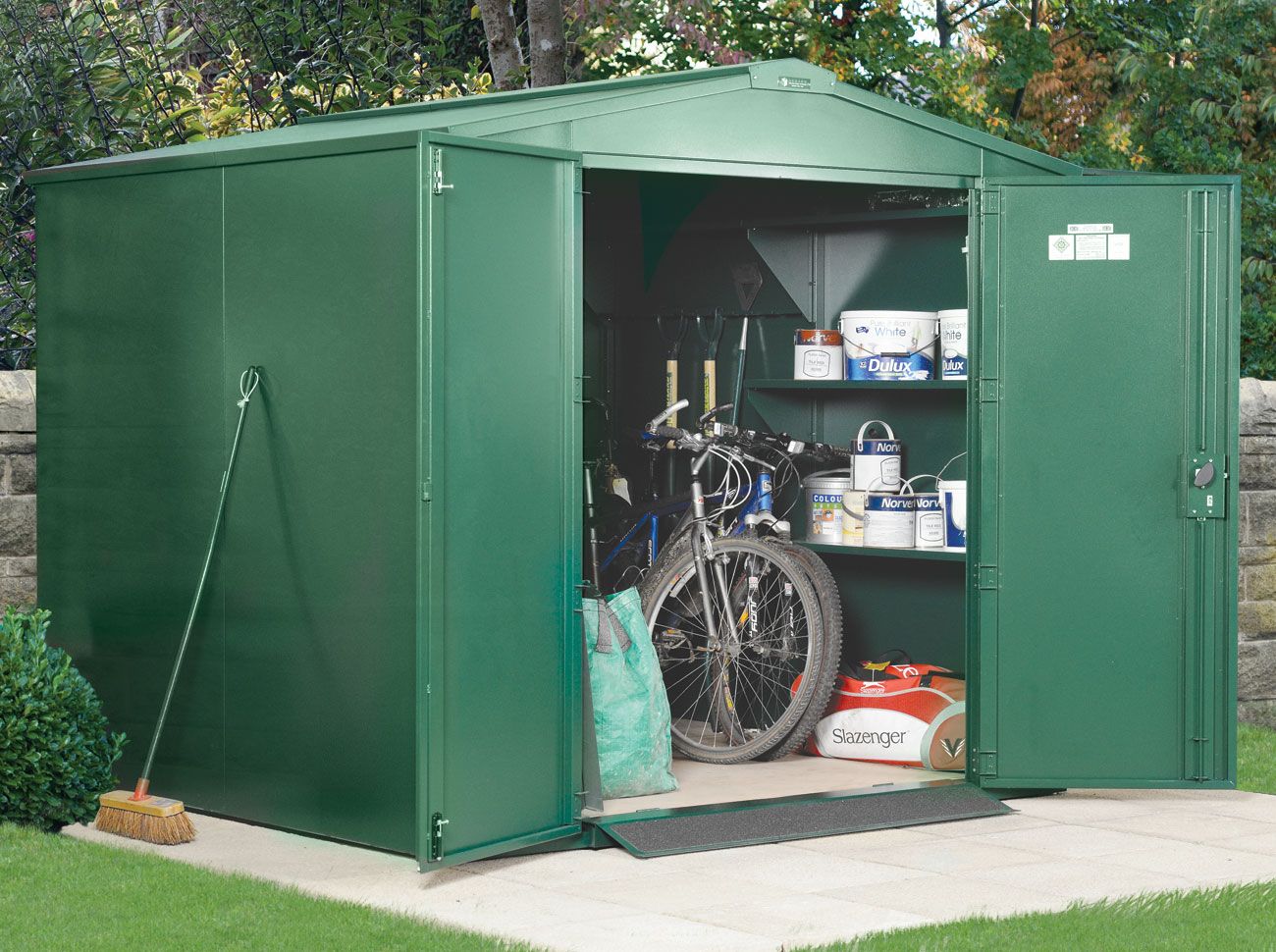 7x7 Metal Shed (The Gladiator) - Police Preferred Specification