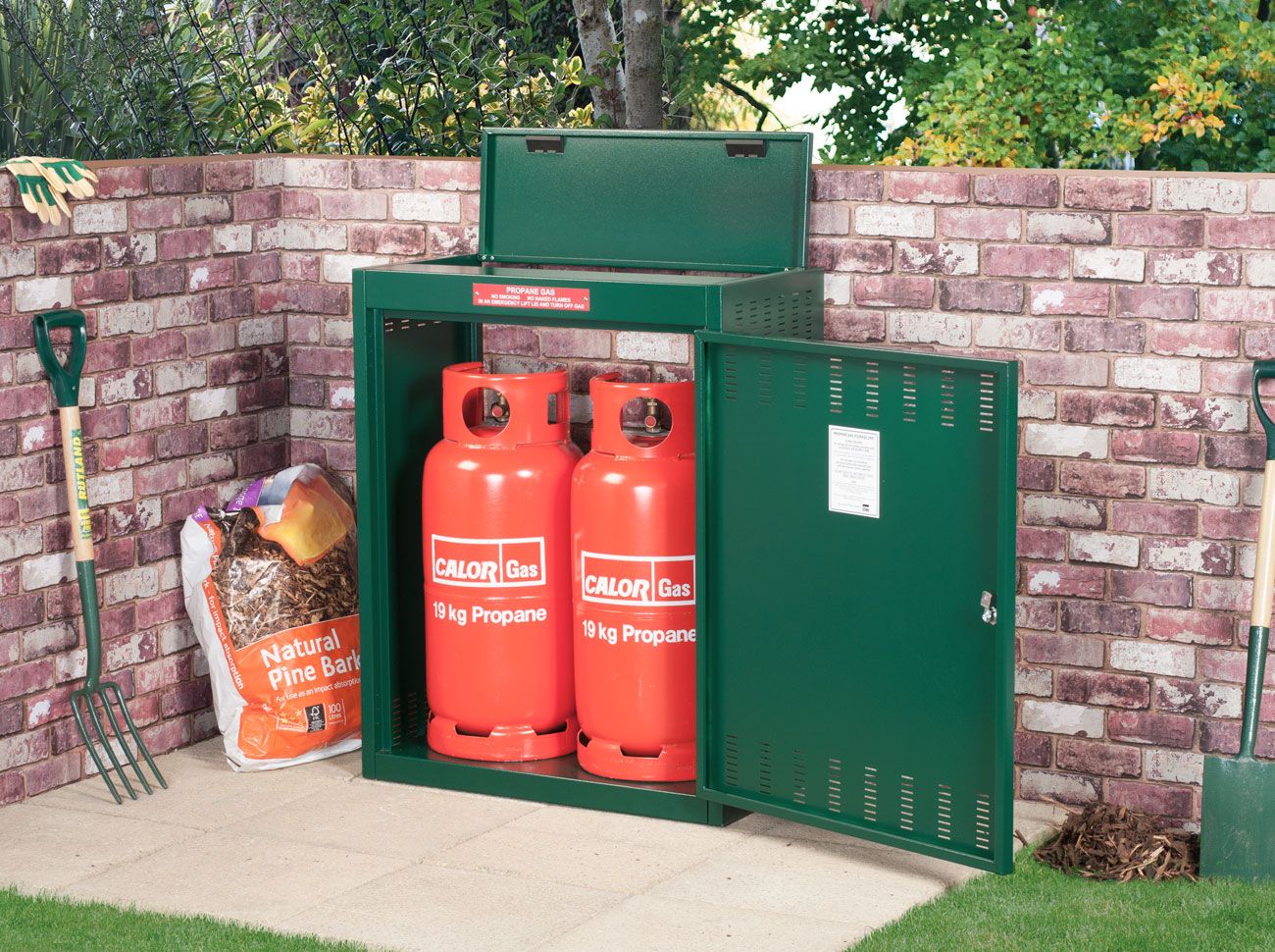 Gas Bottle Storage x2 (19kg bottles)