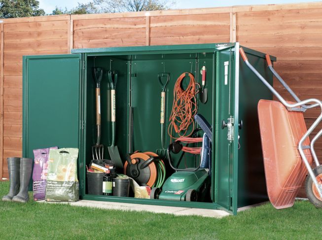 5x3 Metal Shed (The Secure Store) - 3 Point Locking System