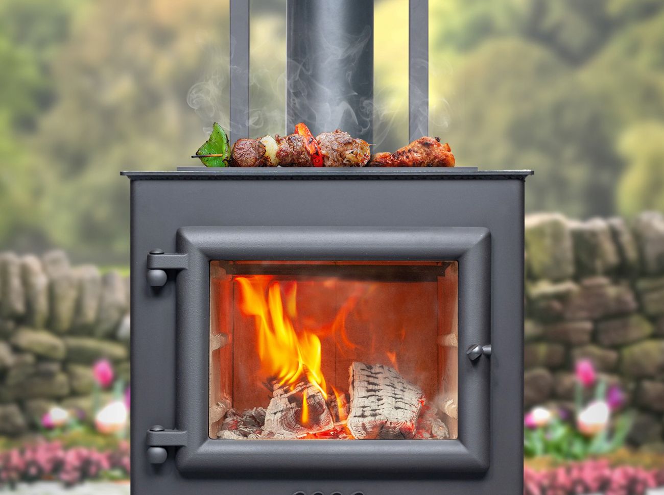Outdoor Wood Burner and Stove