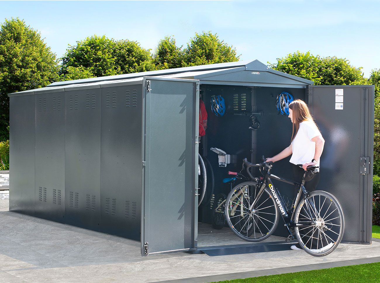 Bike Storage x 10 Police Approved