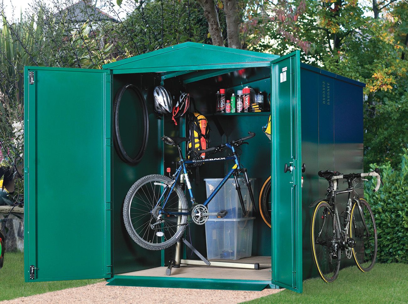 Bike Storage x 6 - Police Approved