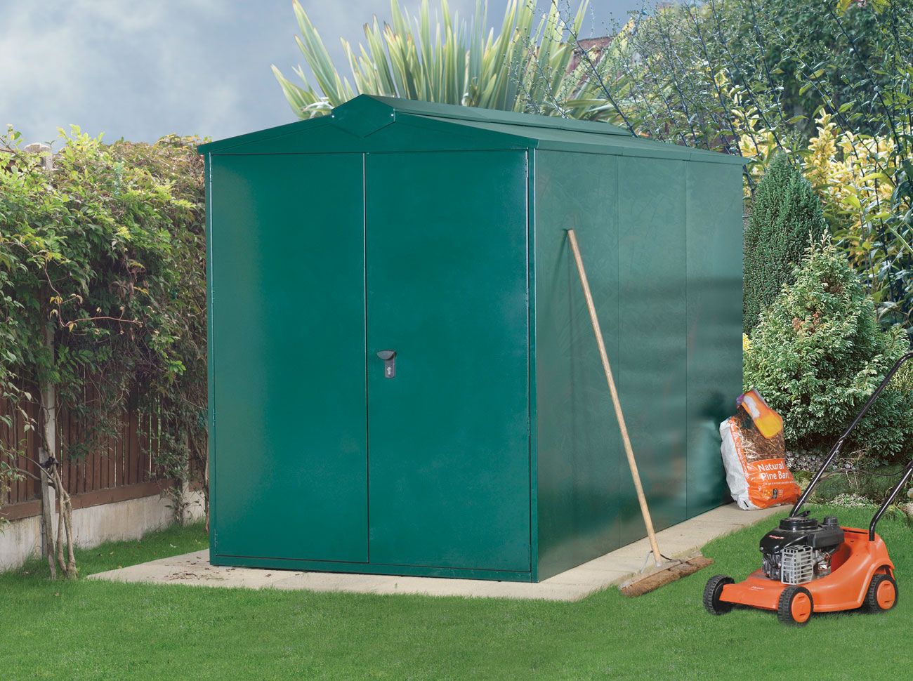 5x11 Metal Shed (The Centurion P1) - Police Preferred Specification