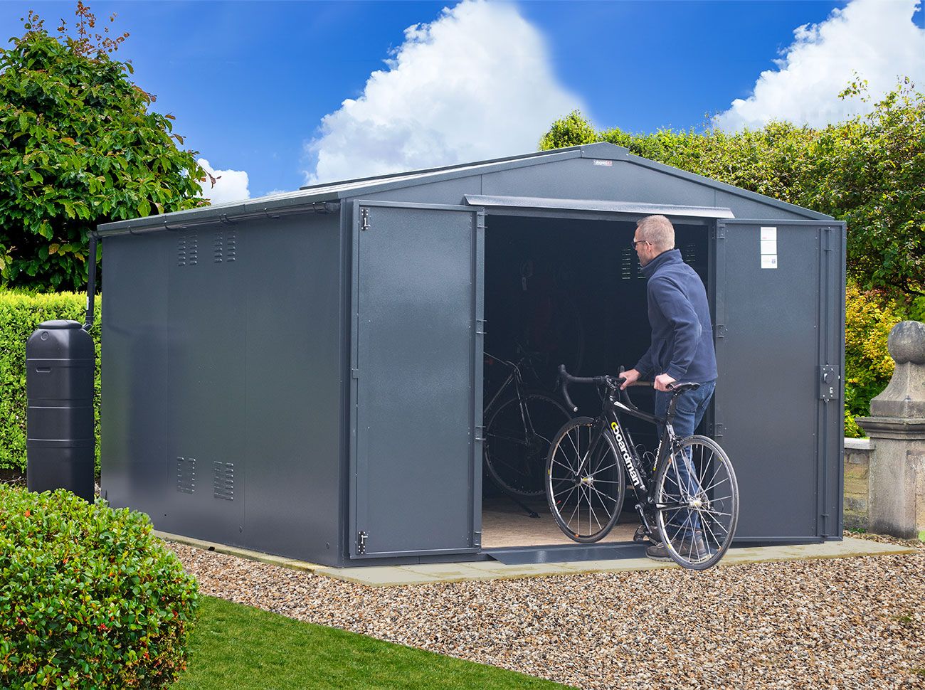 Cycle Workshop & Garage 10ft 2" x 10ft 9" Police Preferred Specification