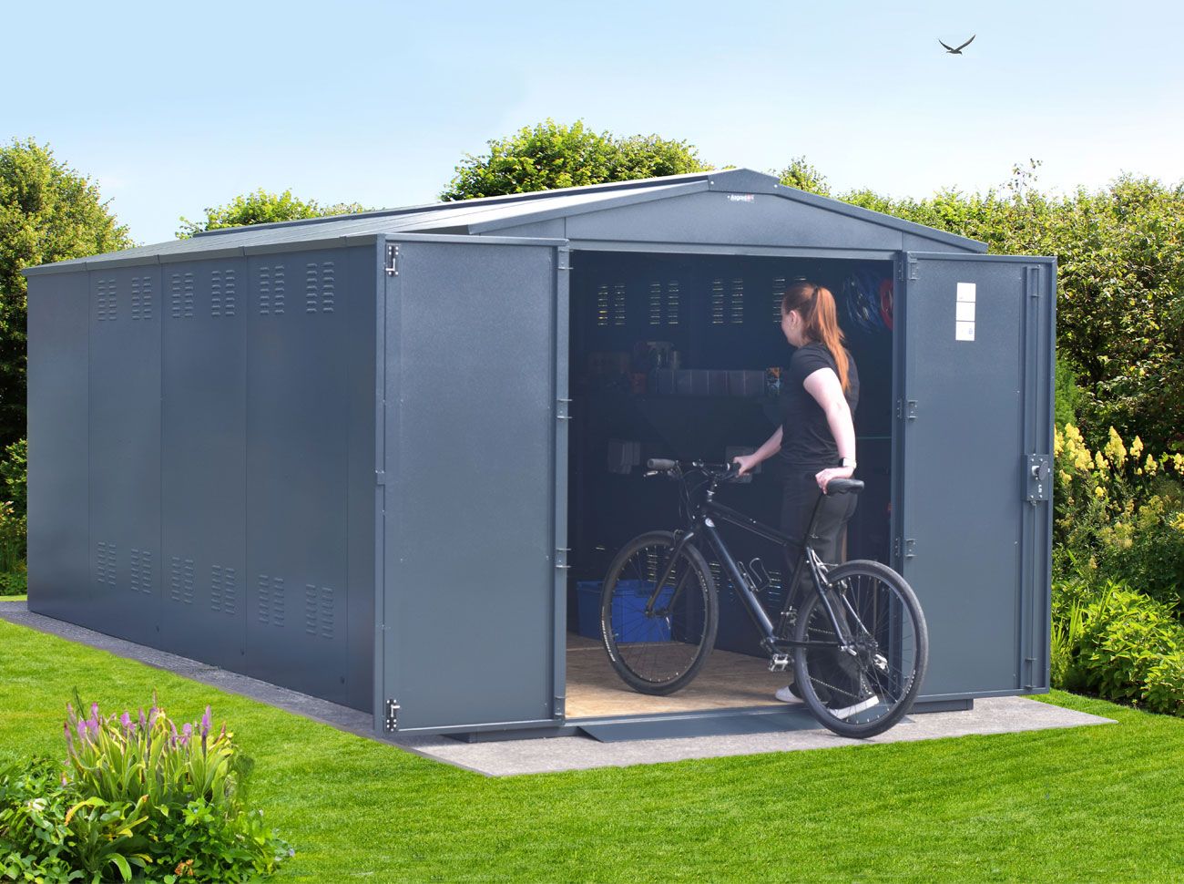 Cycle Storage x 14 - Police Approved
