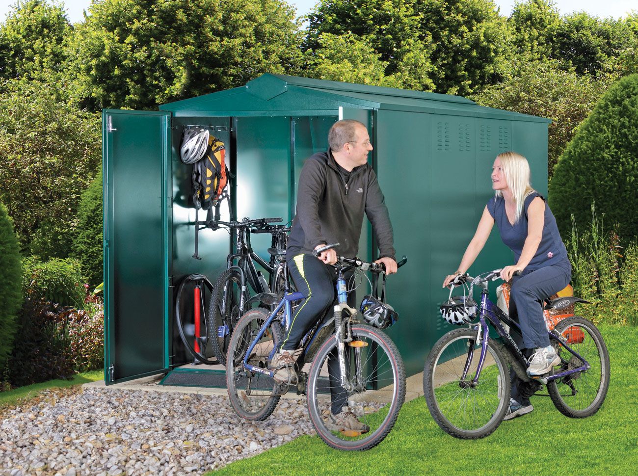 Bike Storage x 8 Police Approved