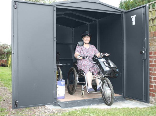 Mobility Scooter Store 5ft 2" x 9ft - Police Preferred Specification