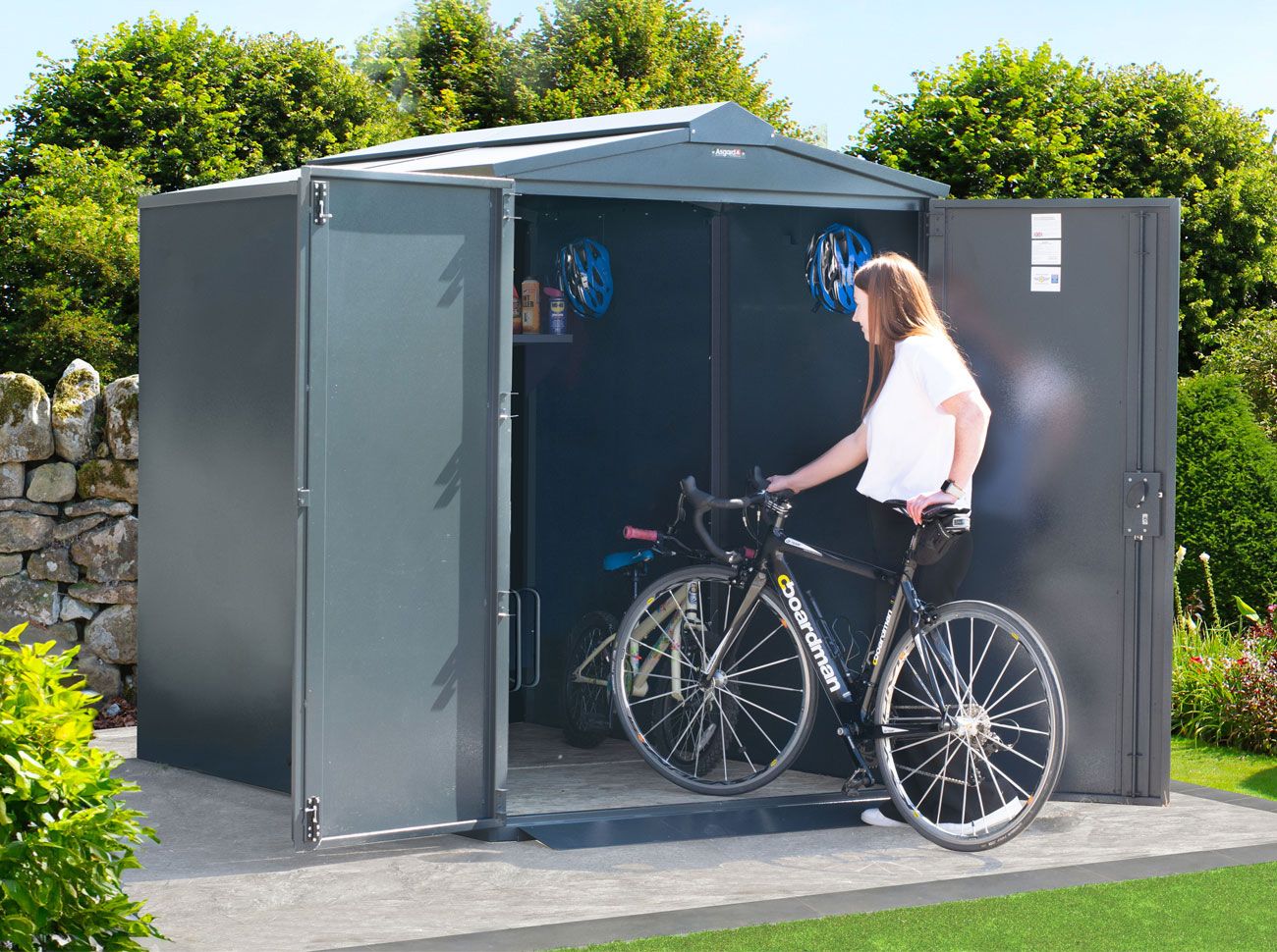 Bike Storage x 4 - Police Approved