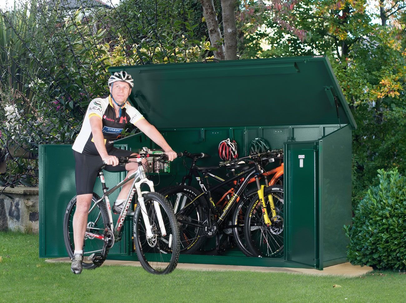 Metal Bike Shed for 29ers