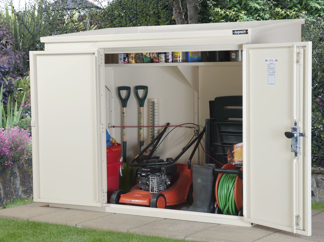 6x3 Caravan Site Storage - (The Addition) 3 Point Locking