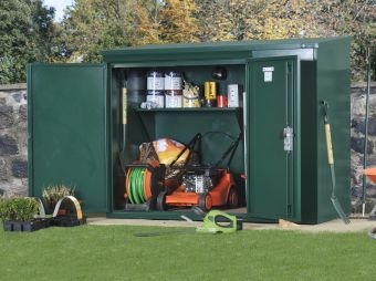 6x3 metal garden shed - The Addition