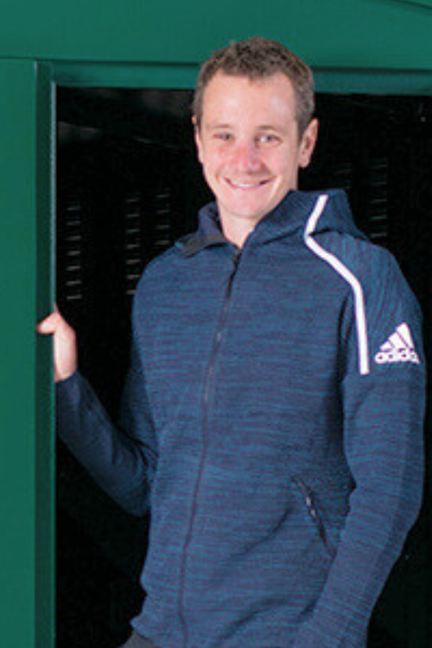 Alistair Brownlee and His Asgard Motorbike Shed