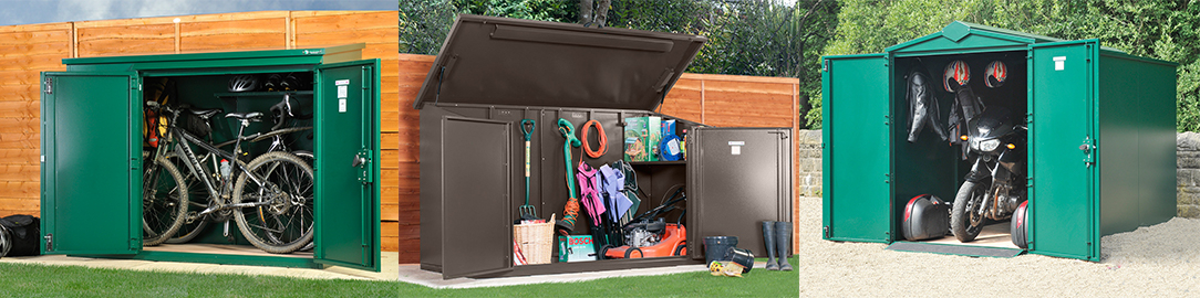 Asgard secure steel shed