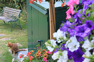 Asgard metal garden shed The Addition