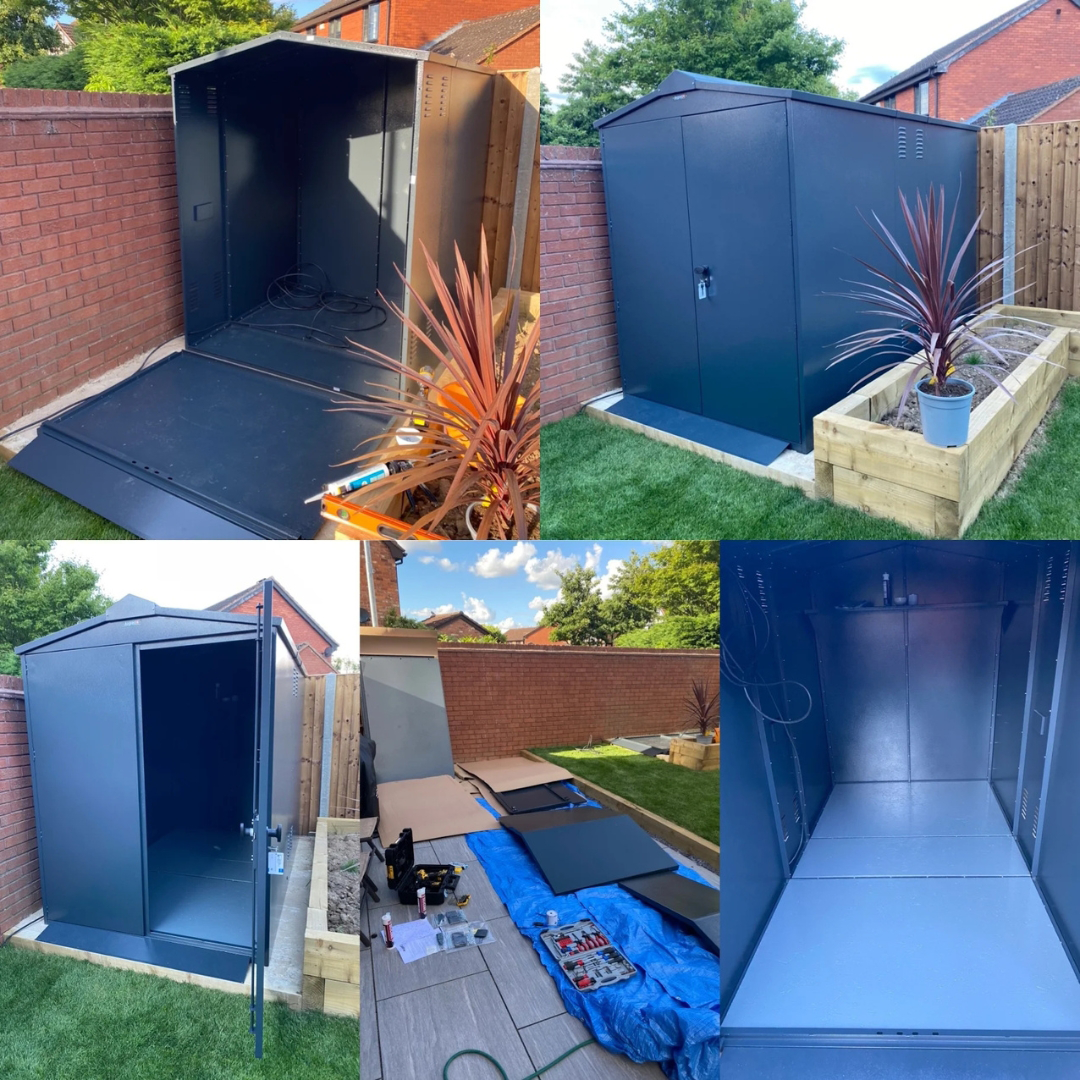 Metal Garden Shed by Asgard