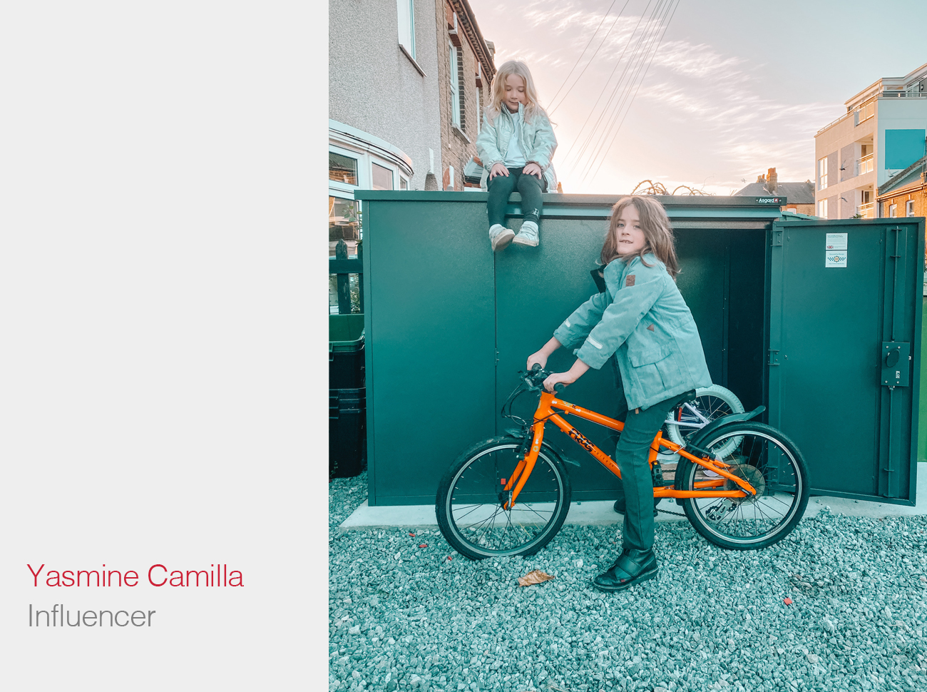 Yasmine Camilla - Asgard Annexe Bike Shed